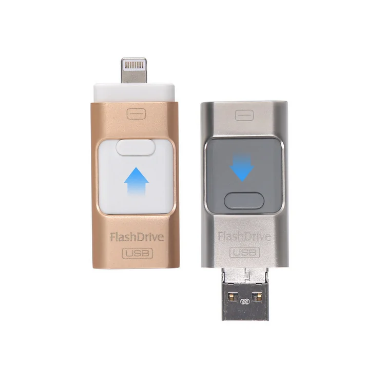 OTG USB 2.0 Flash Drive 8 г 16 г 32 г 64 г 128 г для iPhone IOS накопитель