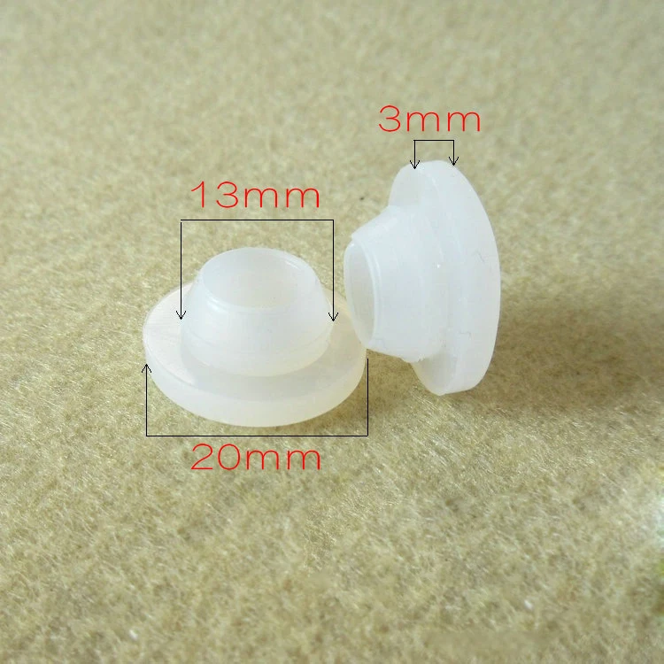 rubber stopper for vials 20mm 13mm glass vials rubber stopper