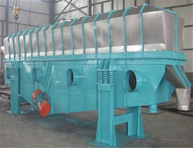 ZLG-1.5*9 salt continuous vibrating fluidized bed dryer