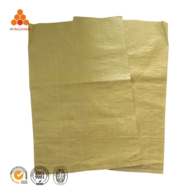 Custom size Offset Printing pp woven Wheat rice sugar Plastic Flour bags 100kg 50 Kg