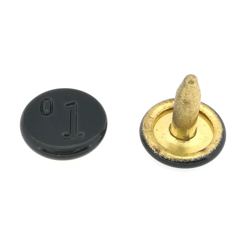 
Brand Name Thin 8Mm Zinc Alloy Natural Tailor Made Garment Rivet For Lady 