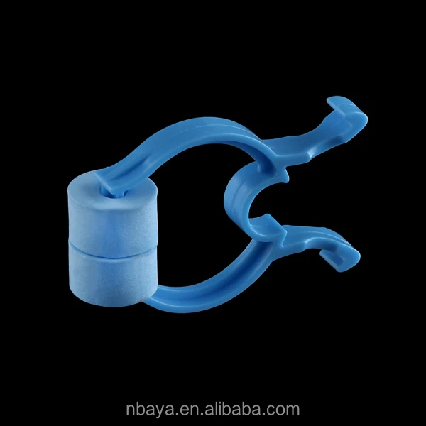 
Disposable medical breathing nose clip for pulmonary function test 