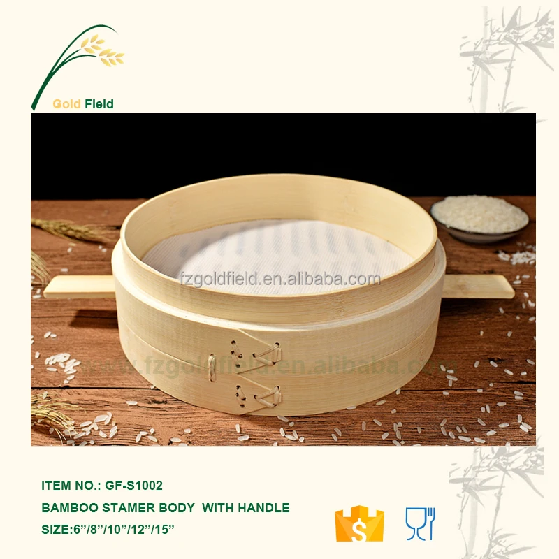 Набор бамбуковых отпаривателей с портативной ручкой