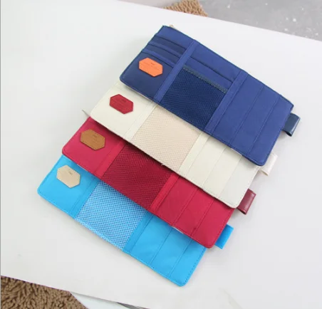 Многофункциональная автомобильная сумка для хранения солнцезащитного козырька, держатель для компакт-дисков, подвесная сумка для телефона