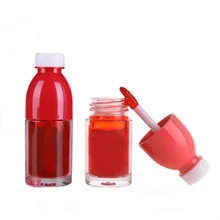 
OEM Garson cute bottle shape liquid moisturizing fruit taste long-lasting lip gloss 