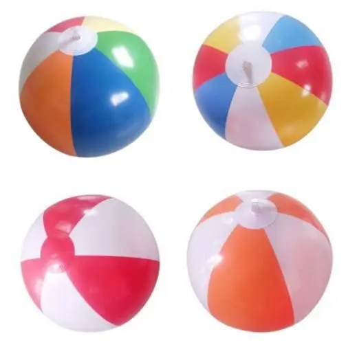 pvc inflatable beach ball custom toy