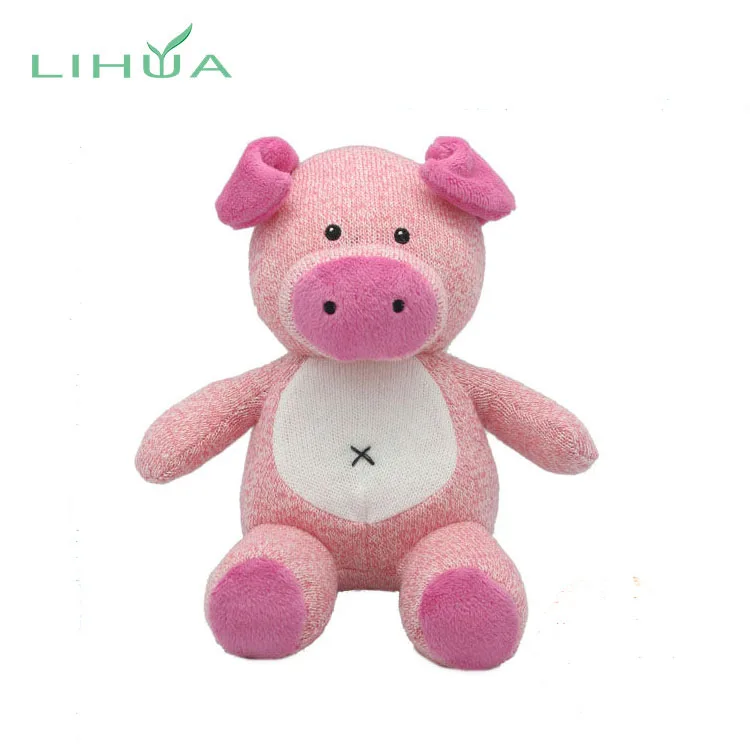Wholesale Pink Stuffed Plush Soft Pig Toy From China