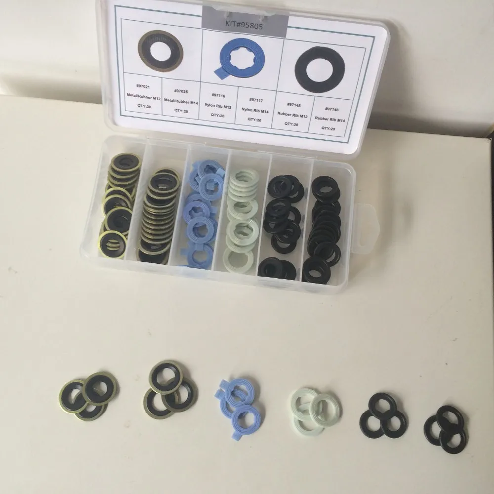 Rubber Rib Gasket DRAING PLUG SEALING WASHERS COPPER CRUSH SEALING RINGS OEM OIL DRAIN SUMP PLUG