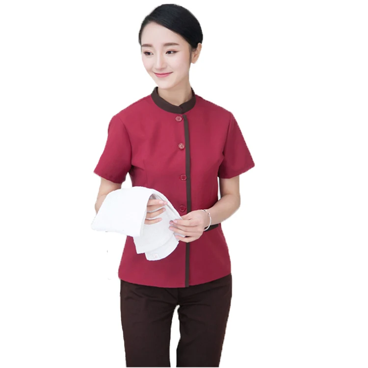 Summer Female Hotel Room Cleaning Cleaning Clothes Hotel Uniform