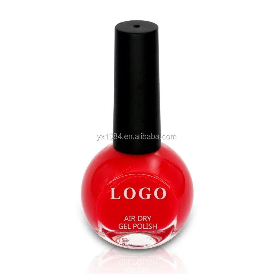 Air dry long lasting non toxic peel off gel artist magic color 2 in 1 nail polish