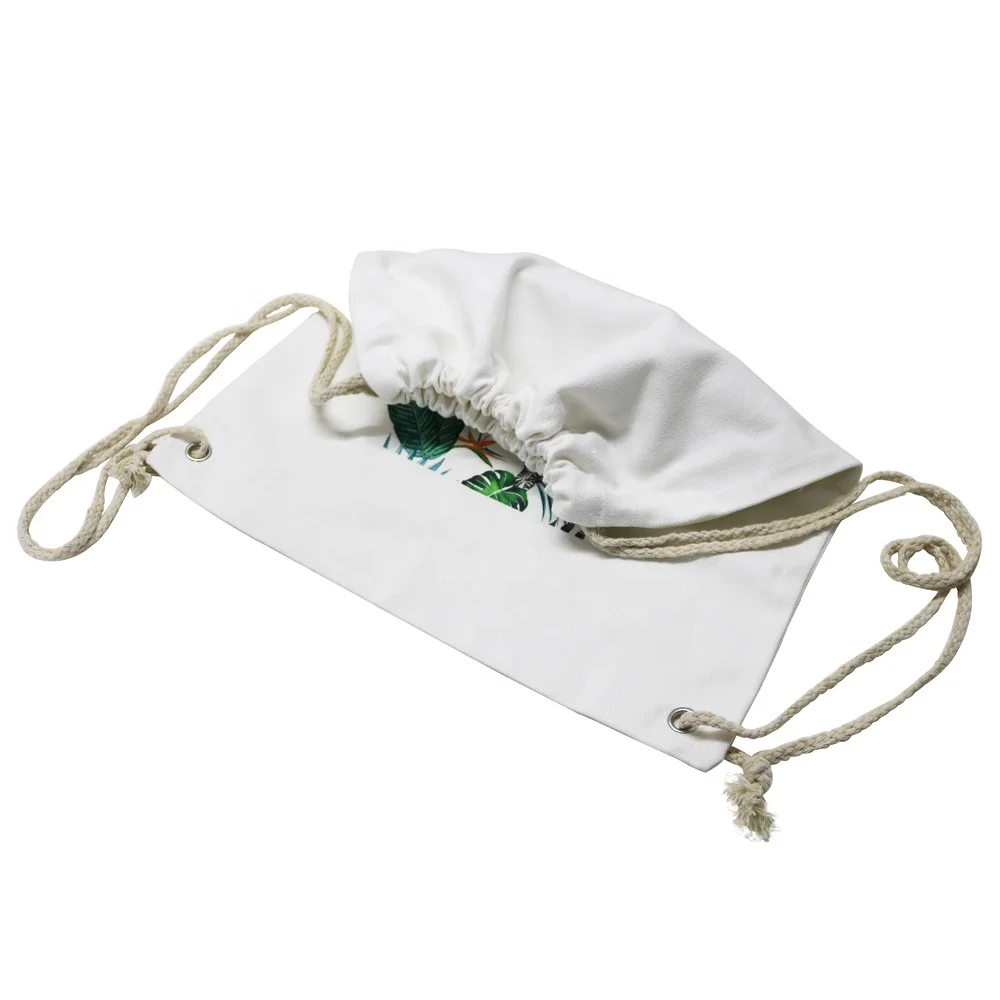 Good Price Printed Storage Sacks Packing Pouches Drawstring Bags for Travel Canvas Organic Cotton Accept Customized Logo CN;ZHE