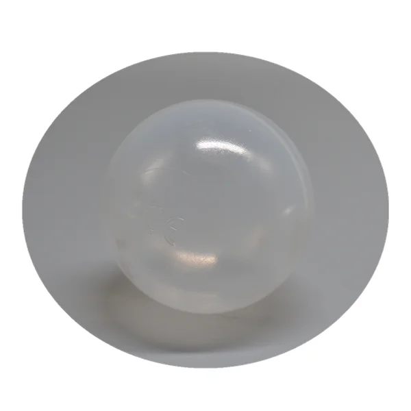 65mm LDPE Soft Plastic toy ball, Play Tent Tunnel Pool Toys For Children Kids clear plastic balls
