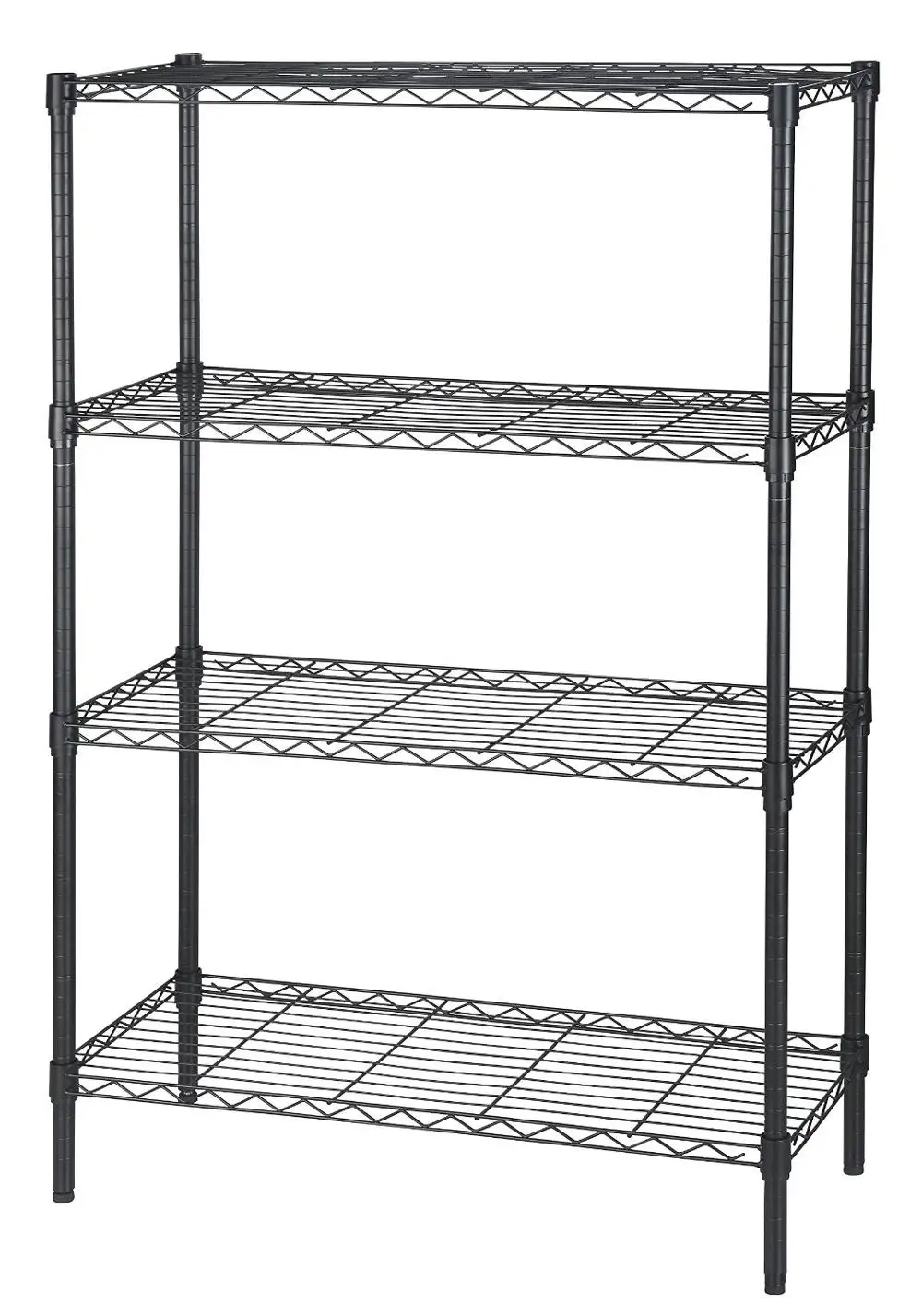 NSF approved household chrome plated wire shelving plastic coated rack counter display