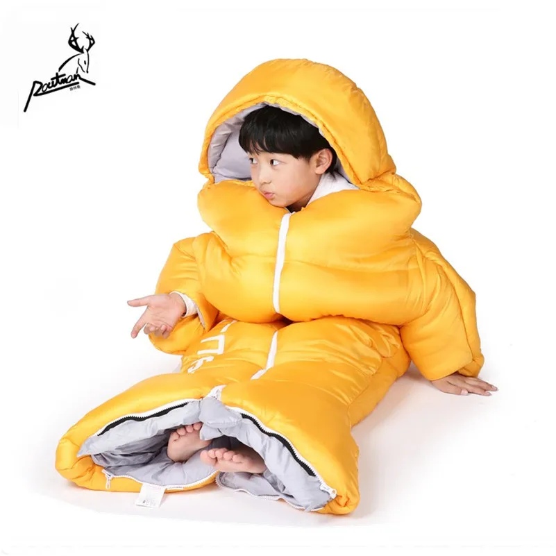 
RS-93C ROUTMAN Animal Shaped Children Outdoor Camping Shark Sleeping Bag for Kids 