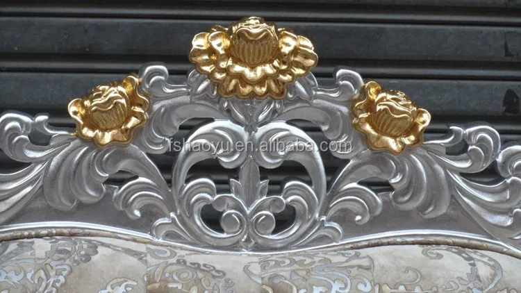 new design high quality arab sofa, royal wooden fabric traditional sofa