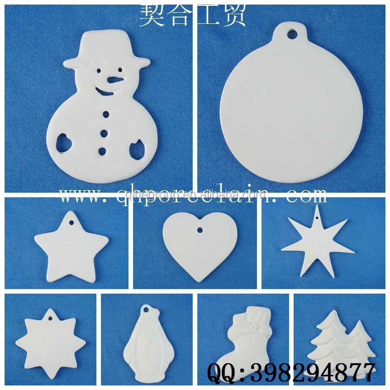 DIY unpaint ceramic paint toy bisque ceramic Acrylic paint figure unfinished statue