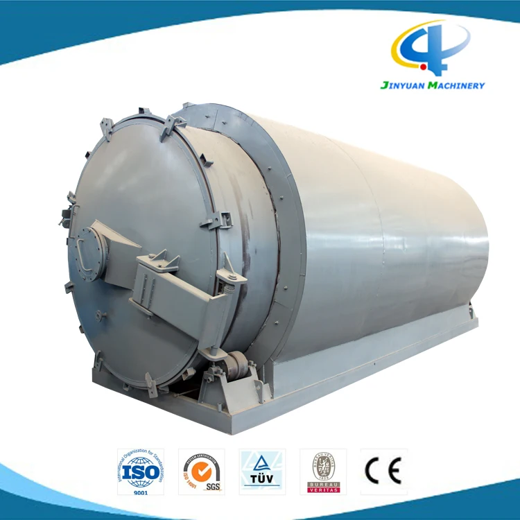 High Quality Rubber Pyrolysis Processing Plant with CE, SGS, ISO, BV, TUV