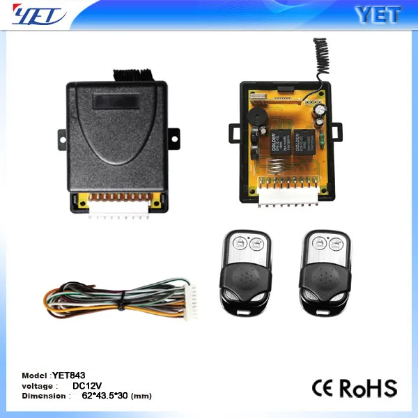 3 способ тумблер приемник для гаражных ворот