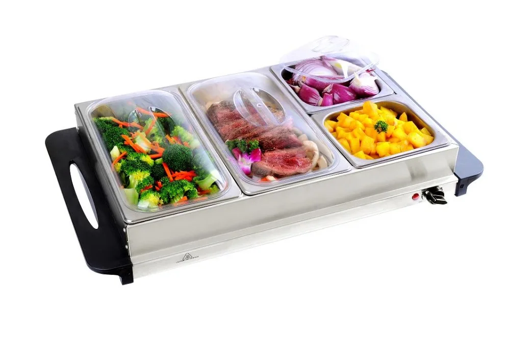 New products party use stainless steel buffet server food warmer tray
