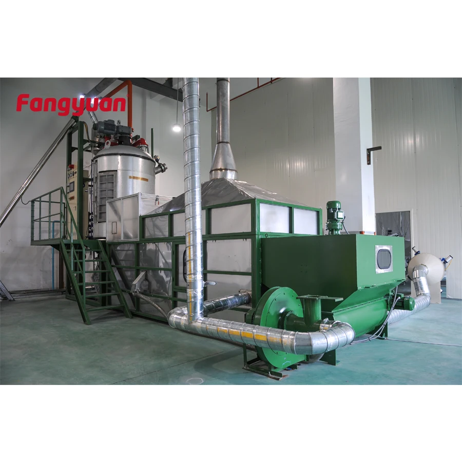 Fangyuan high quality accuracy eps polystyrene raw material batch foaming machine with second expansion