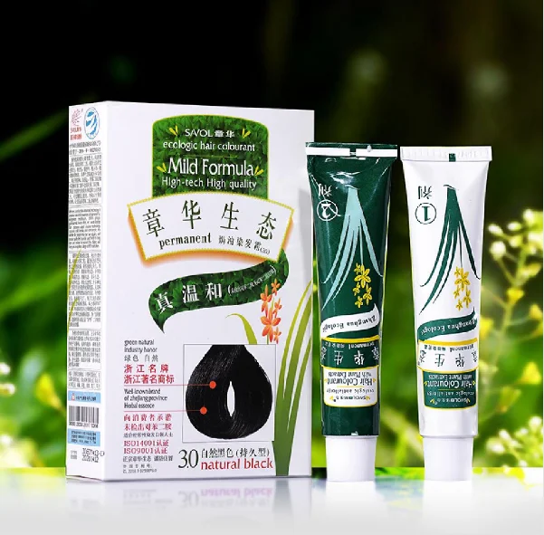 Hair Dye Cream China Private Label safe hair dye for professional salon hair colorant shampoo