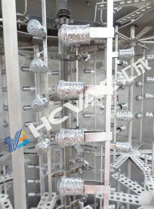 cosmetic caps automatic uv coating line/plastic cups vacuum metallization machine for sale