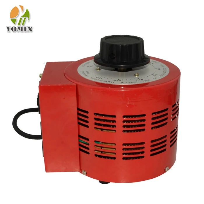 Manufacturer 0-250V Out 2A Voltage Regulator , (Variac) Single Phase 500VA Regulator Voltage