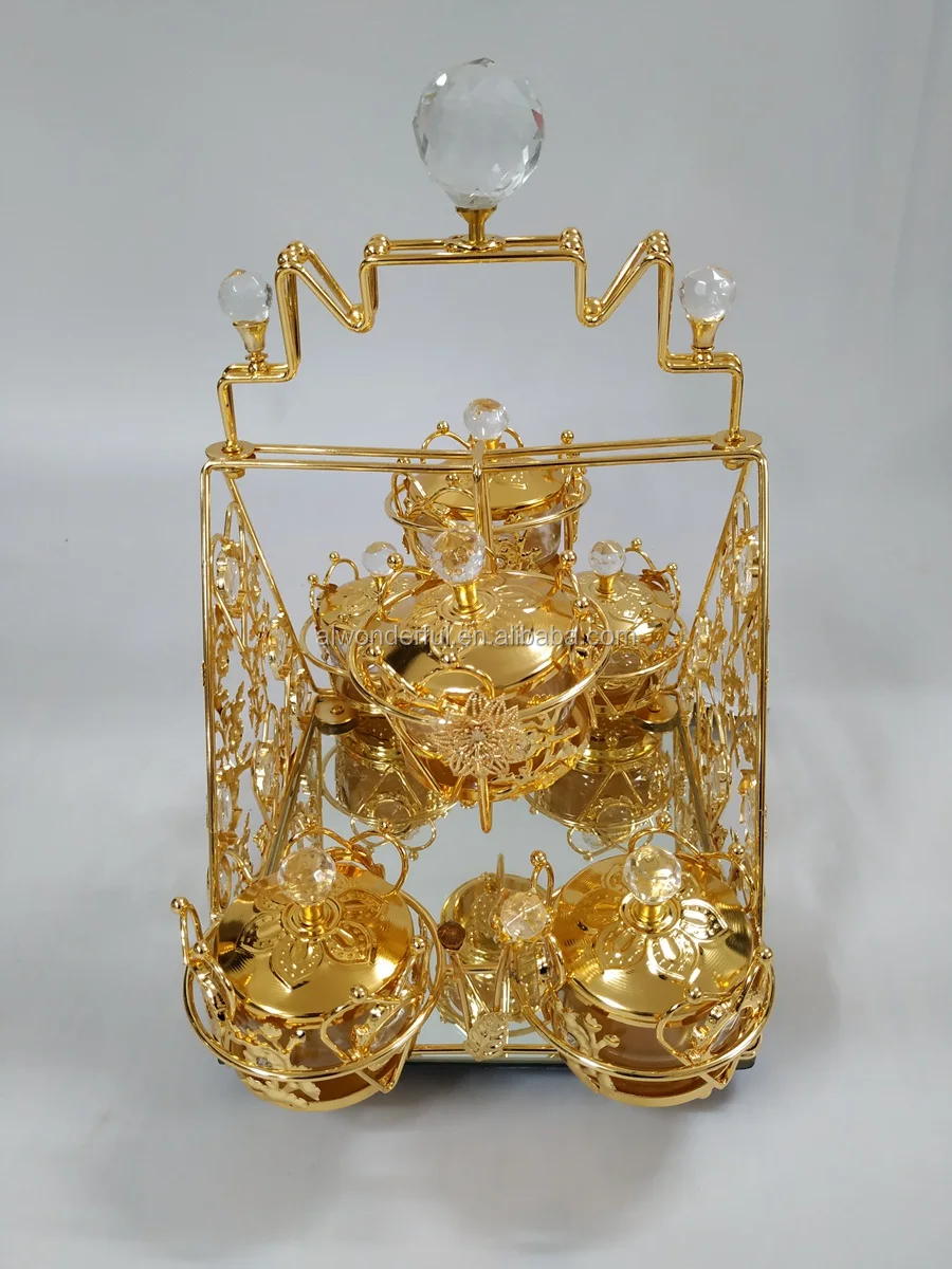 2024 metal wire cup holder with 6 cups