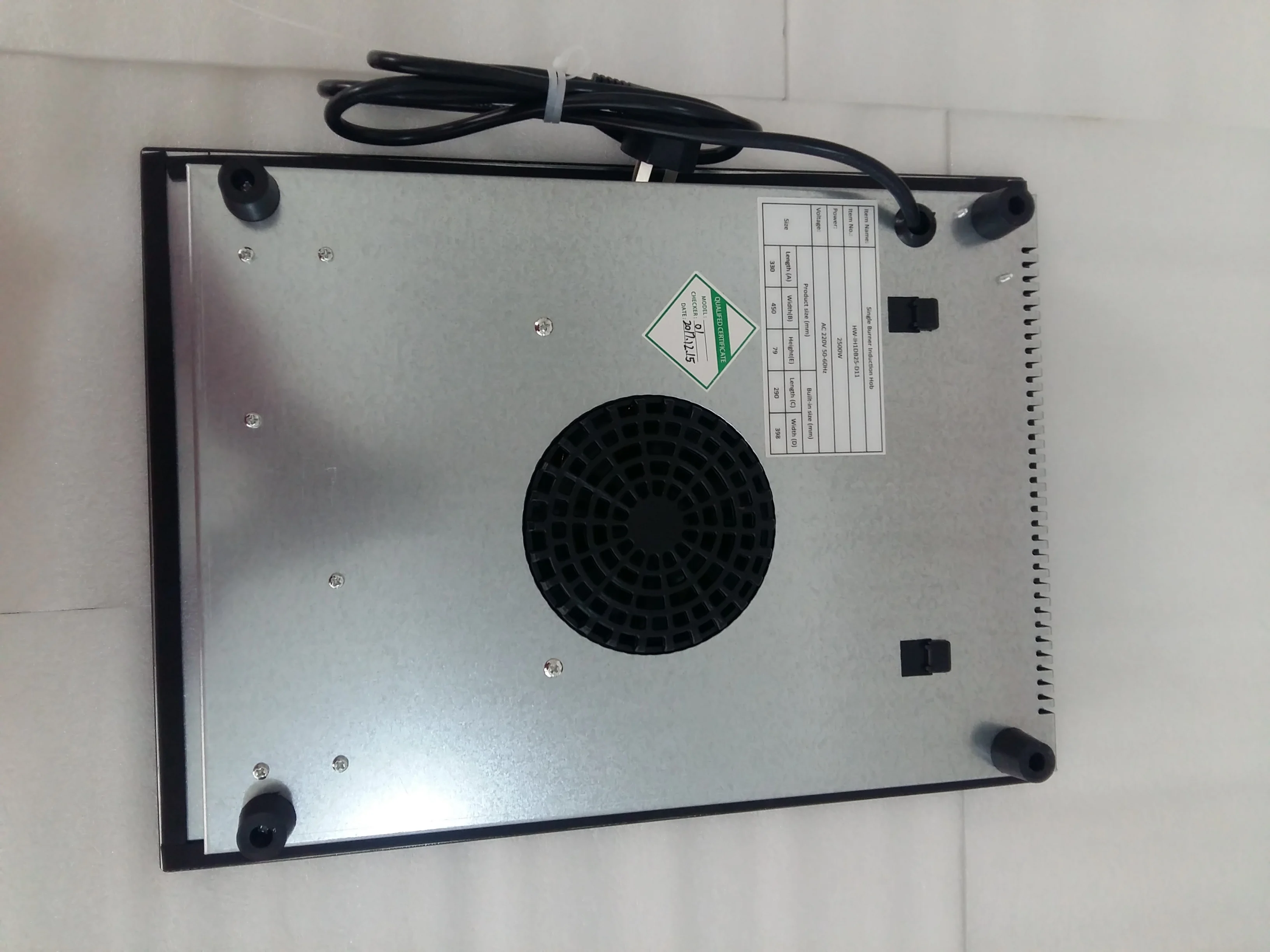 2KW Bars series equipment sensor burners induction hob touch control built in cooktop for home