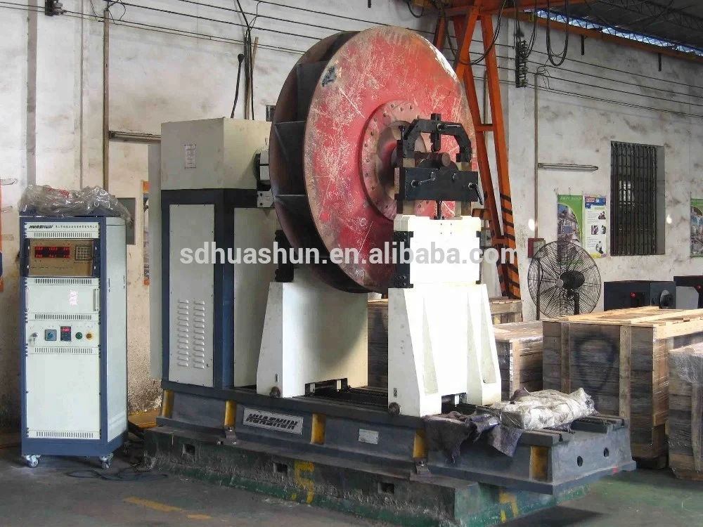 2018 HUASHUN universal impeller dynamic balance machine service with high precision
