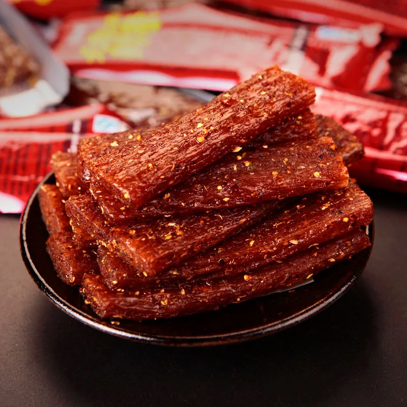 ShuDaoXiang Spicy Strip 298g Per Bag 80 Bags Per Carton Chilli Snack Spicy Gluten Sticks Latiao