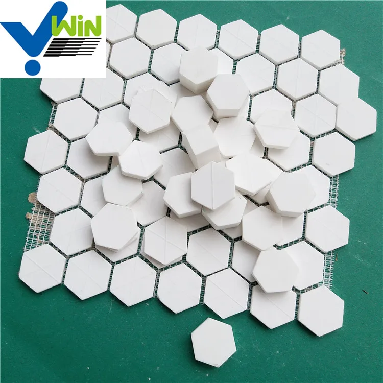 High Purity Industrial Alumina Ceramic Mosaic Tiles Prices