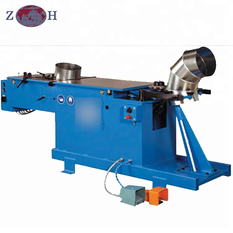 Round duct elbow maker