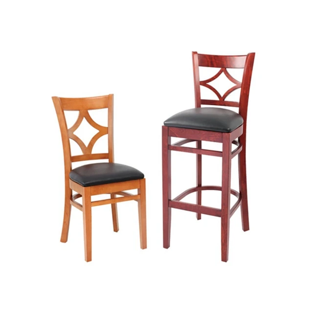 Штабелируемый Натуральный Детский высокий стул