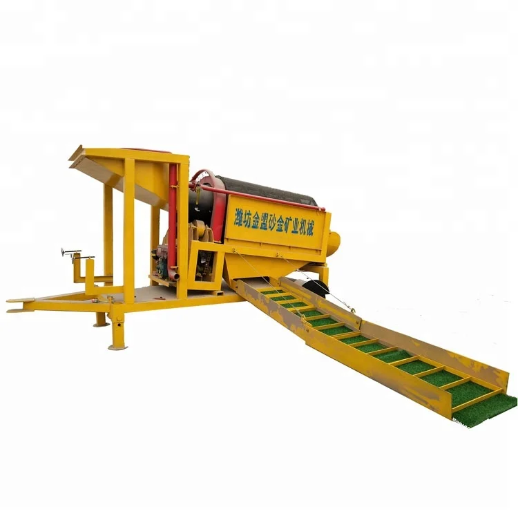 Portable Small Alluvial Gold Mining Equipment