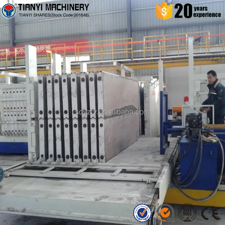 EPS sandwich partition wall panel making machine from manufacture