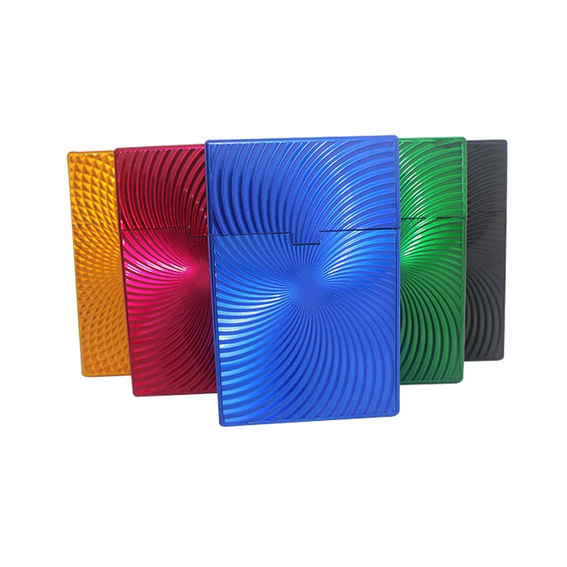 
wave Plastic hard tobacco box case for cigarette 