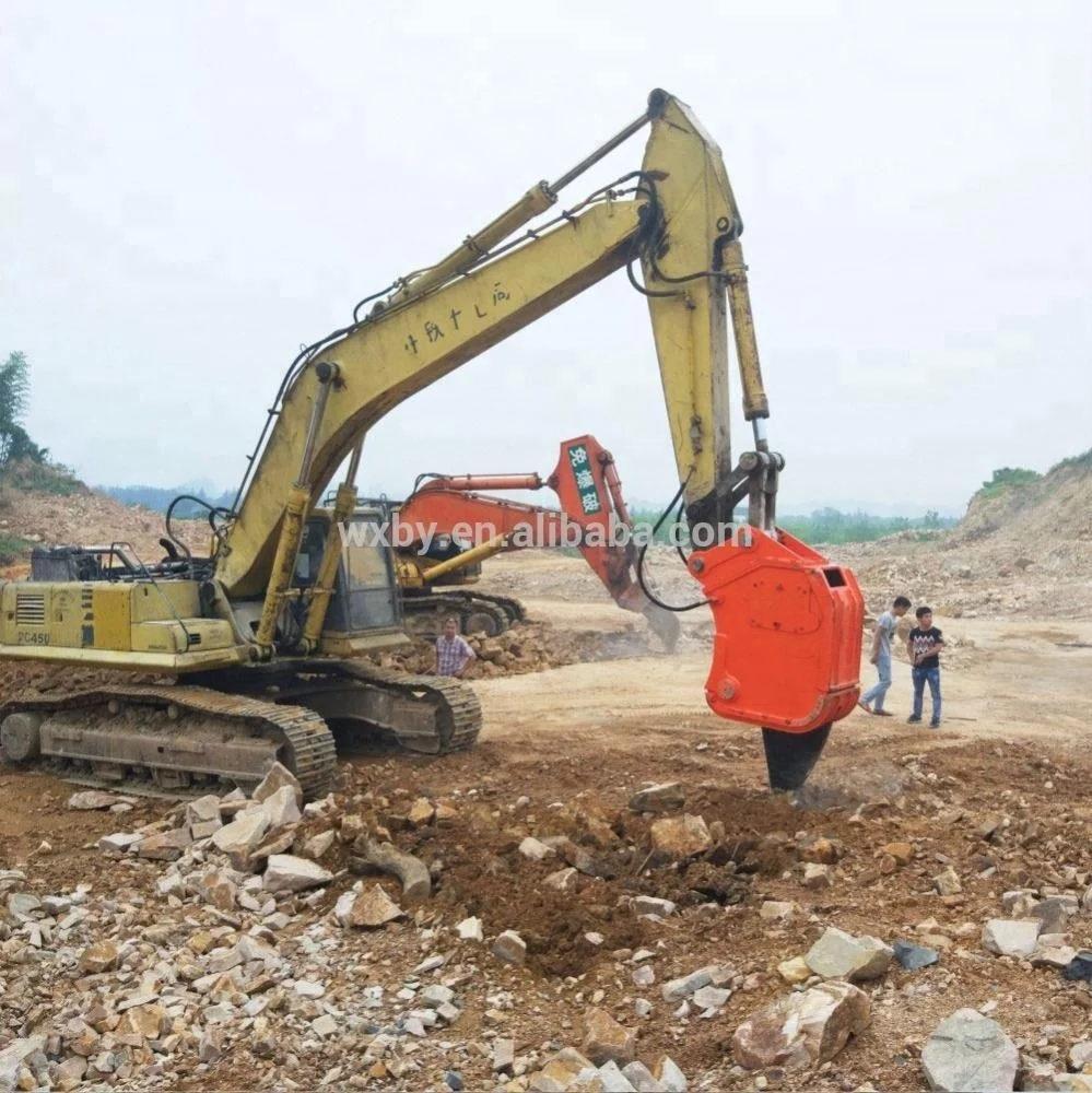 excavator parts construction machinery hydraulic vibrate ripper rock demolition tool breaker hammer hydraulic vibro ripper