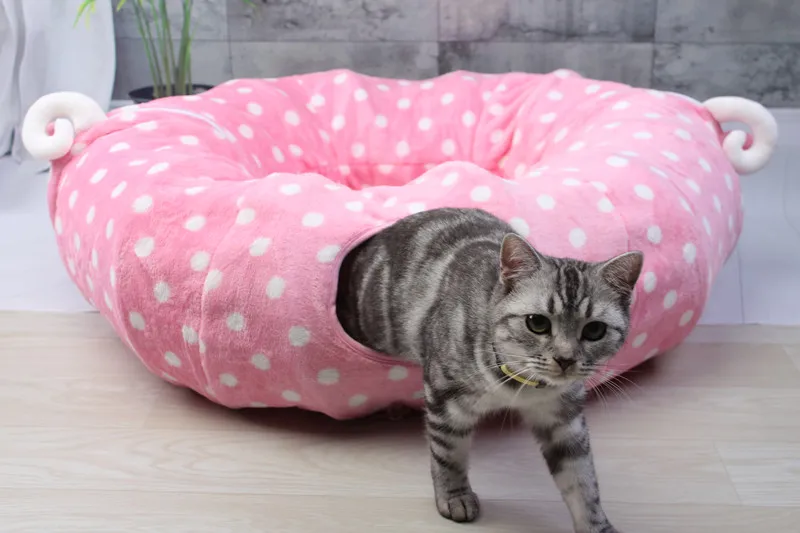 JXANRY Cat Tunnel Pet Interactive Play Interactivity Toy Funny With Fun Ball Play Indoor Wholesale