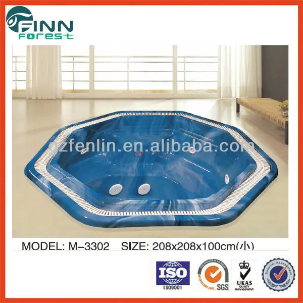Acrylic bathtub series massage small hot tub