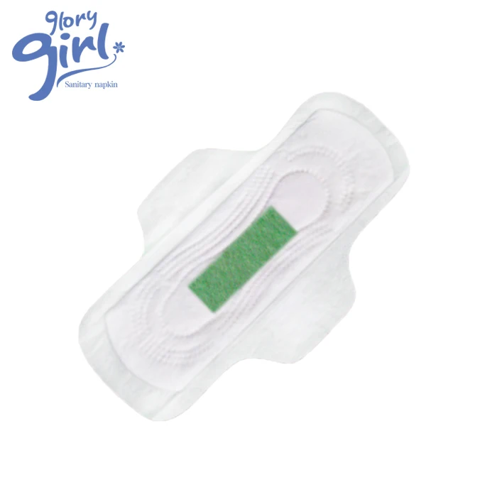 Natural Sanitary Napkin Wholesale Organic Cotton Disposable Sanitary Pads With Negative Ion Strip