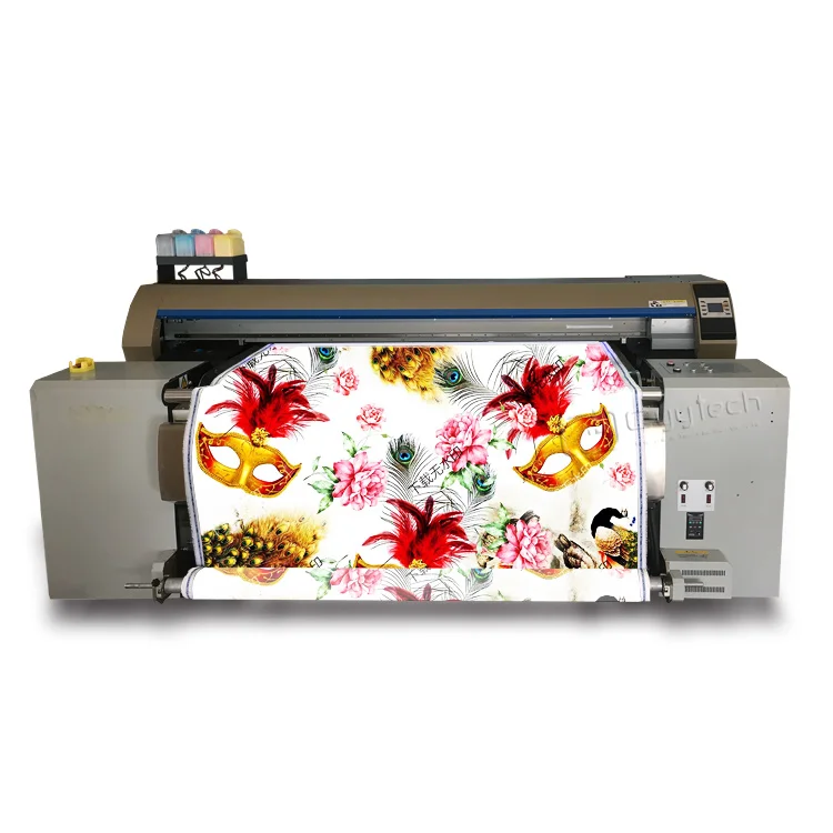 Large format roll to roll belt model digital cotton fabric textile printing machine