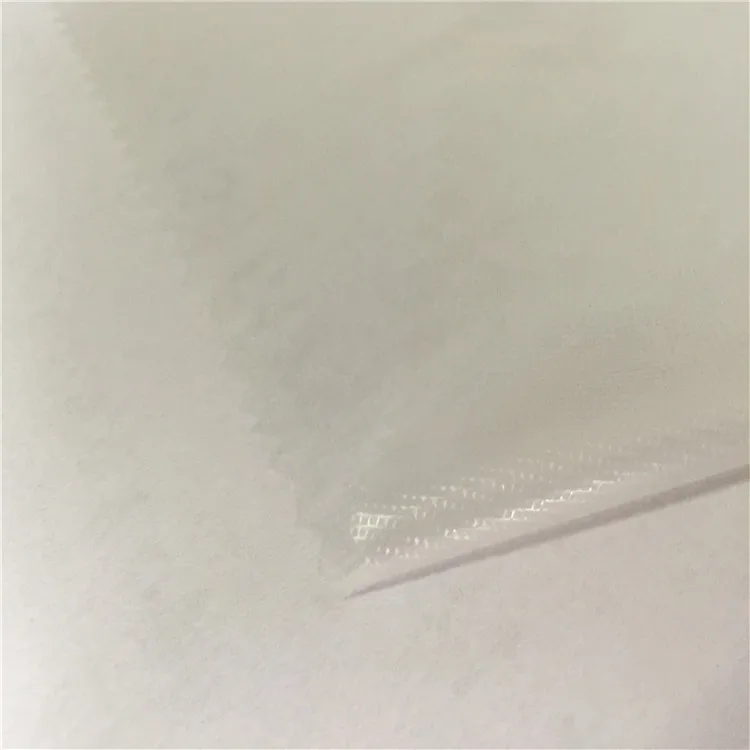 
25um-60um water soluble interlining and embroidery backing for fashion dress pva film 
