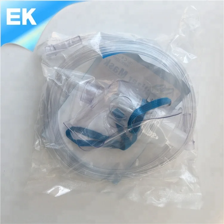 Медицинская ПВХ носовая небулайзер кислородная маска