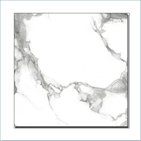 
800*800 polished glazed carrara marble look porcelain ceramic floor tile and wall tile 