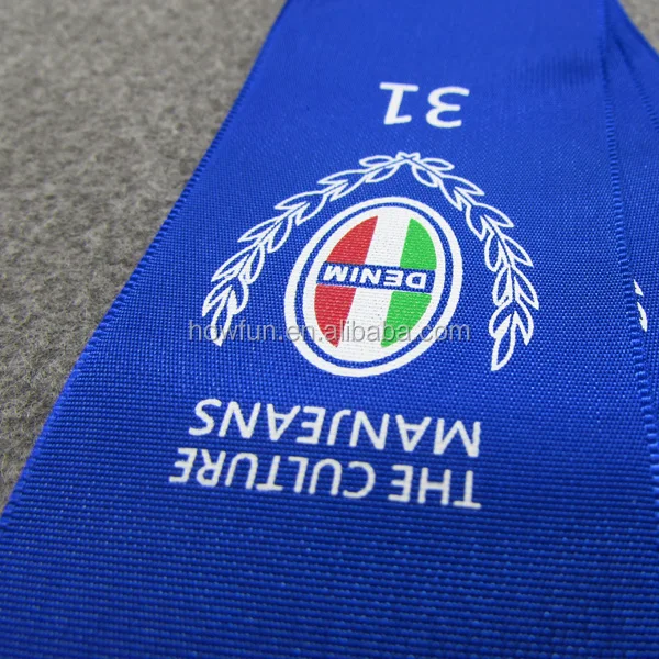 Blue Tape Polyester Care Label