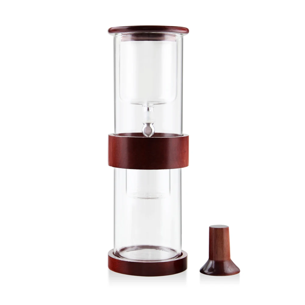 high borosilicate cold drip glass jar iced cold brew coffee maker