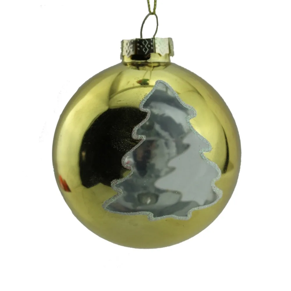 
Outdoor Christmas decorations handmade glass balls 