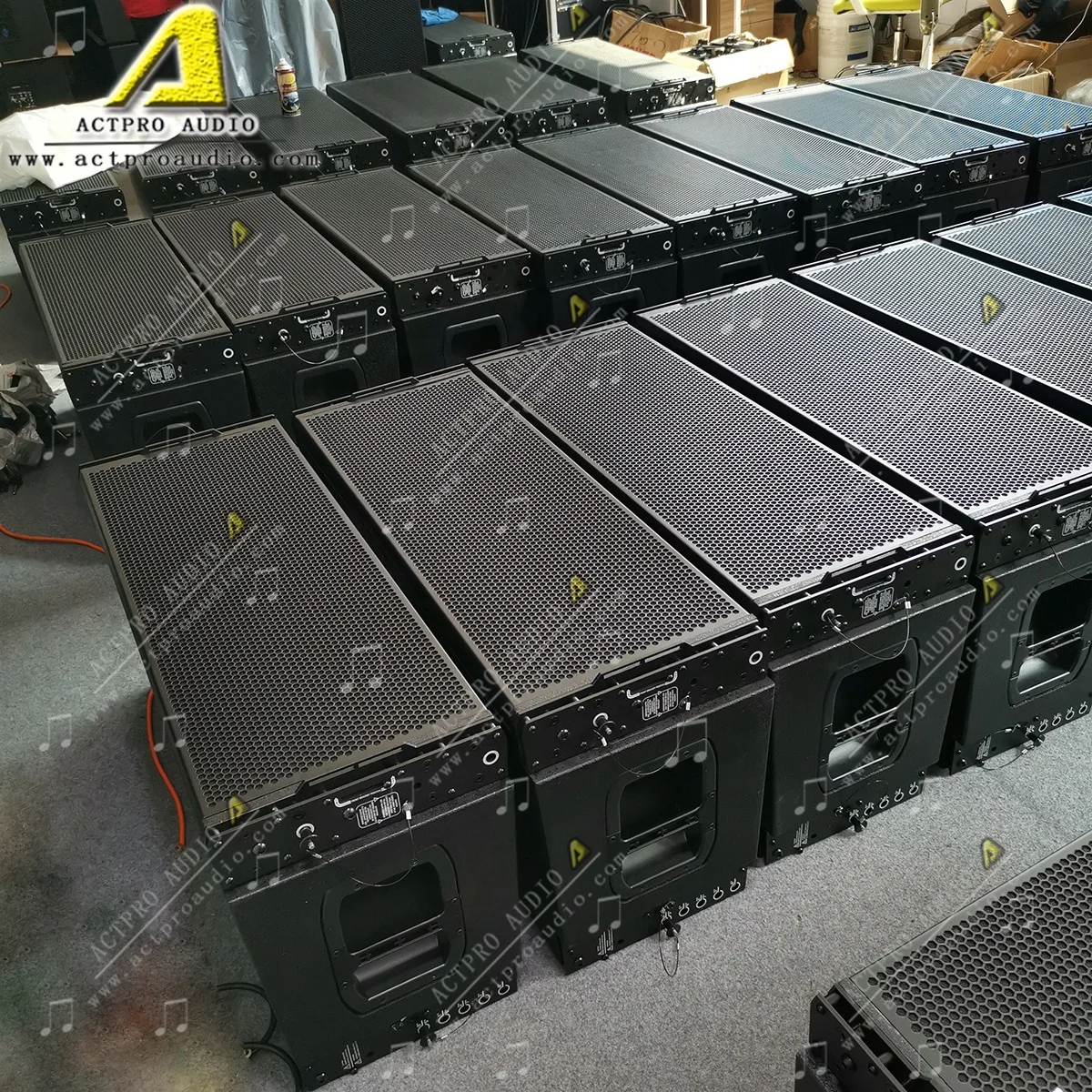 PRO Audio TTL55A Line Array  Loudspeaker TTL55A Dual 12 inch Powered Line Array Speaker