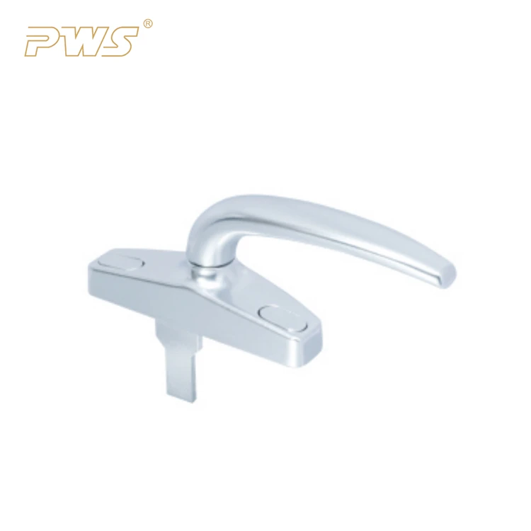 80118917 PWS PVC Hardware aluminium window handle Casement door Handle casement window lock handle